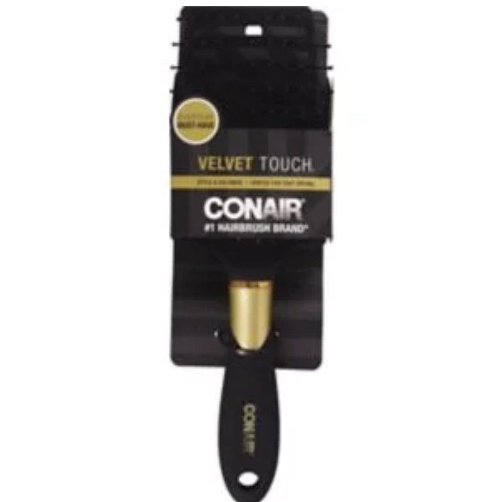Conair Black Velvet Touch Paddle Brush